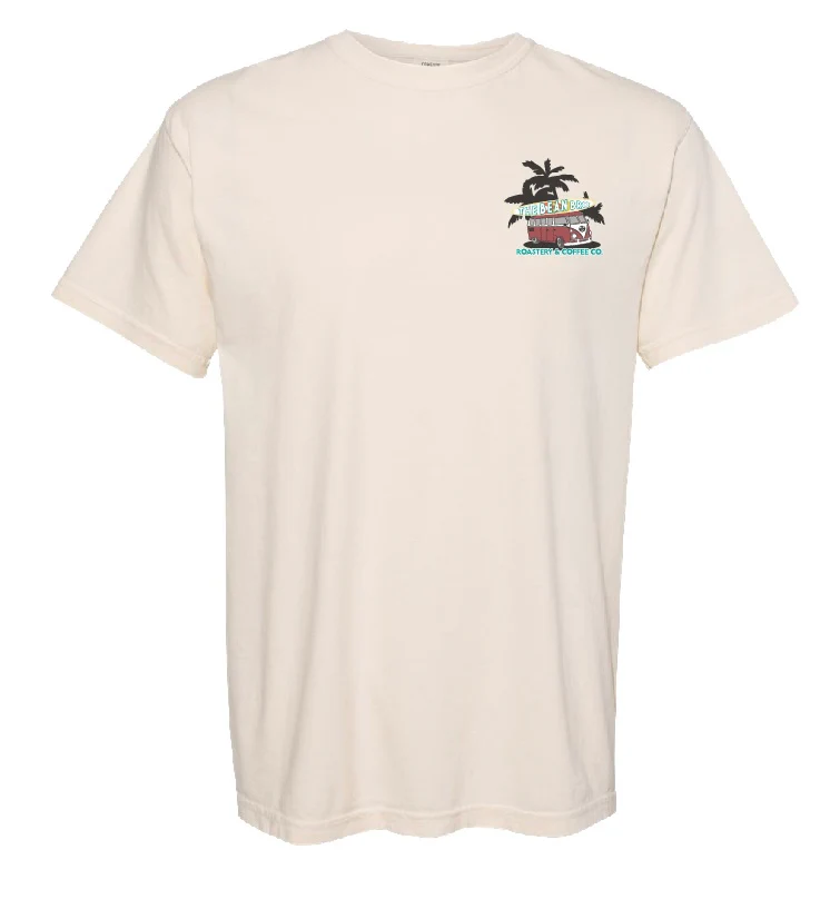 Beach Logo Tee- Ivory